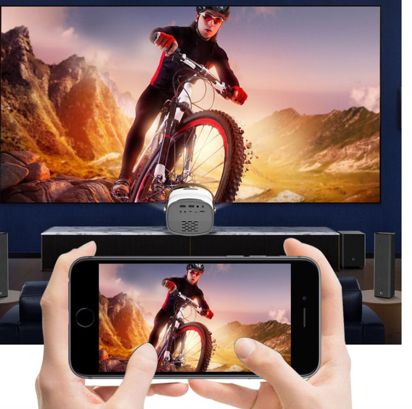 Portable Mini LED Home Mobile Phone Projector