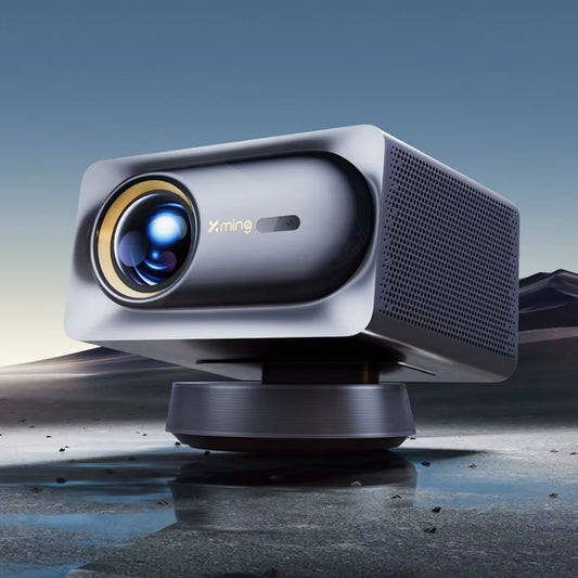 Formovie Xming V1 Ultra Portable Mini LED Projector - Native 4K Laser Cinema, 2+32GB Storage, 700 CVIA Lumens, Dolby Audio