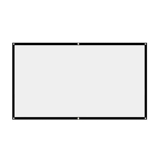 169 Portable HD Projector Screen. for Home Theater and Outdoor Use - Available in 60/72/84/100/120/150 Inches