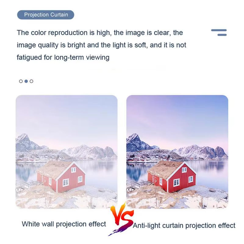 Portable 169 Metal Projector Screen