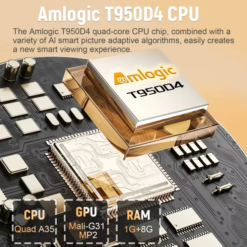 DITONG P4 Mini LED Projector with Netflix Certification, 1080P Native Resolution, Full HD 1920x1080, Keystone Correction for Home Theater