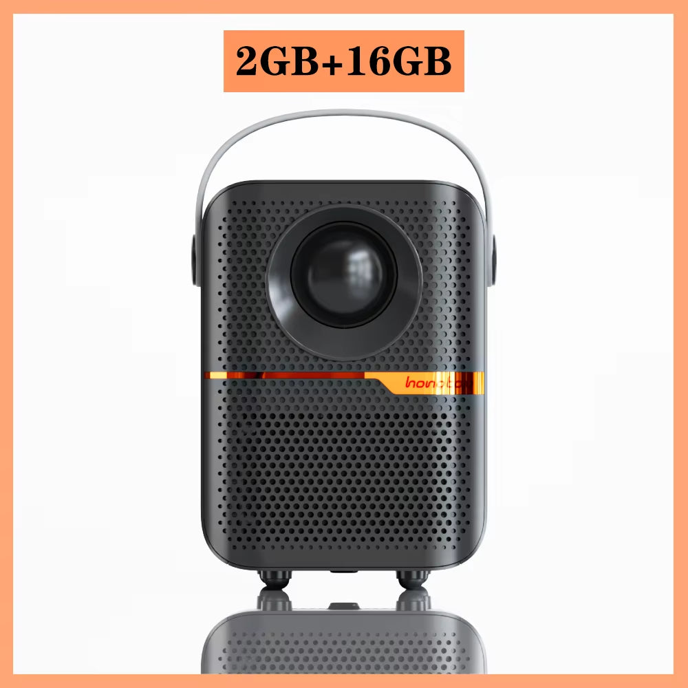 P11 Smart Projector - 1080P Mini Portable Home Cinema with Android 10.0 and WiFi, Compatible with Samsung and Apple, Ideal for Outdoor 4K Movies