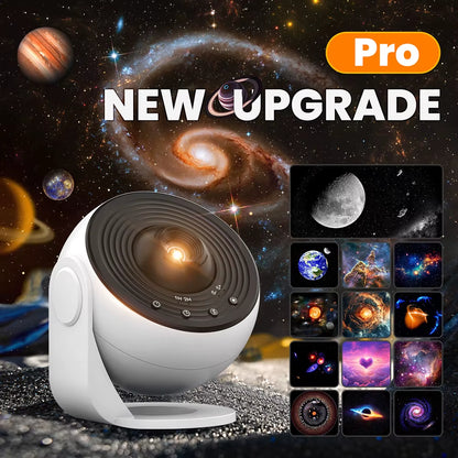 13-in-1 Star and Galaxy Projector: Planetarium Aurora Night Light for Bedrooms and Kids