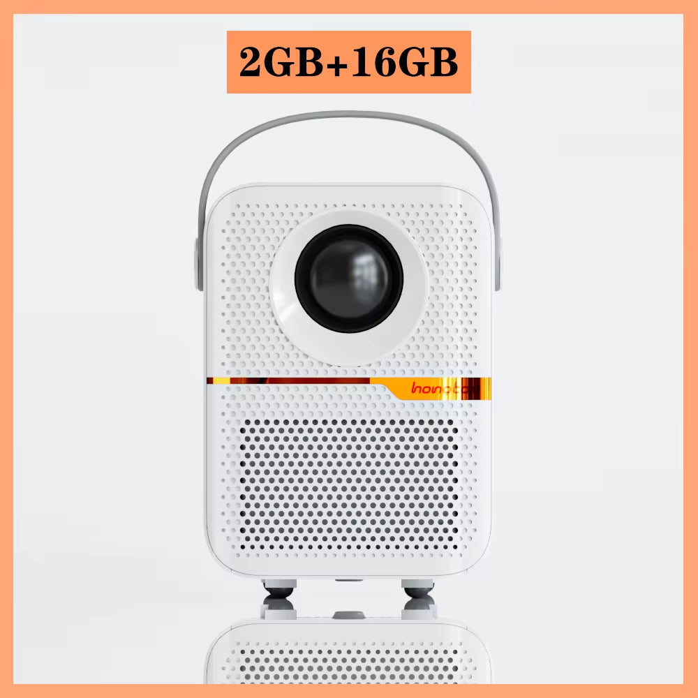 P11 Smart Projector - 1080P Mini Portable Home Cinema with Android 10.0 and WiFi, Compatible with Samsung and Apple, Ideal for Outdoor 4K Movies