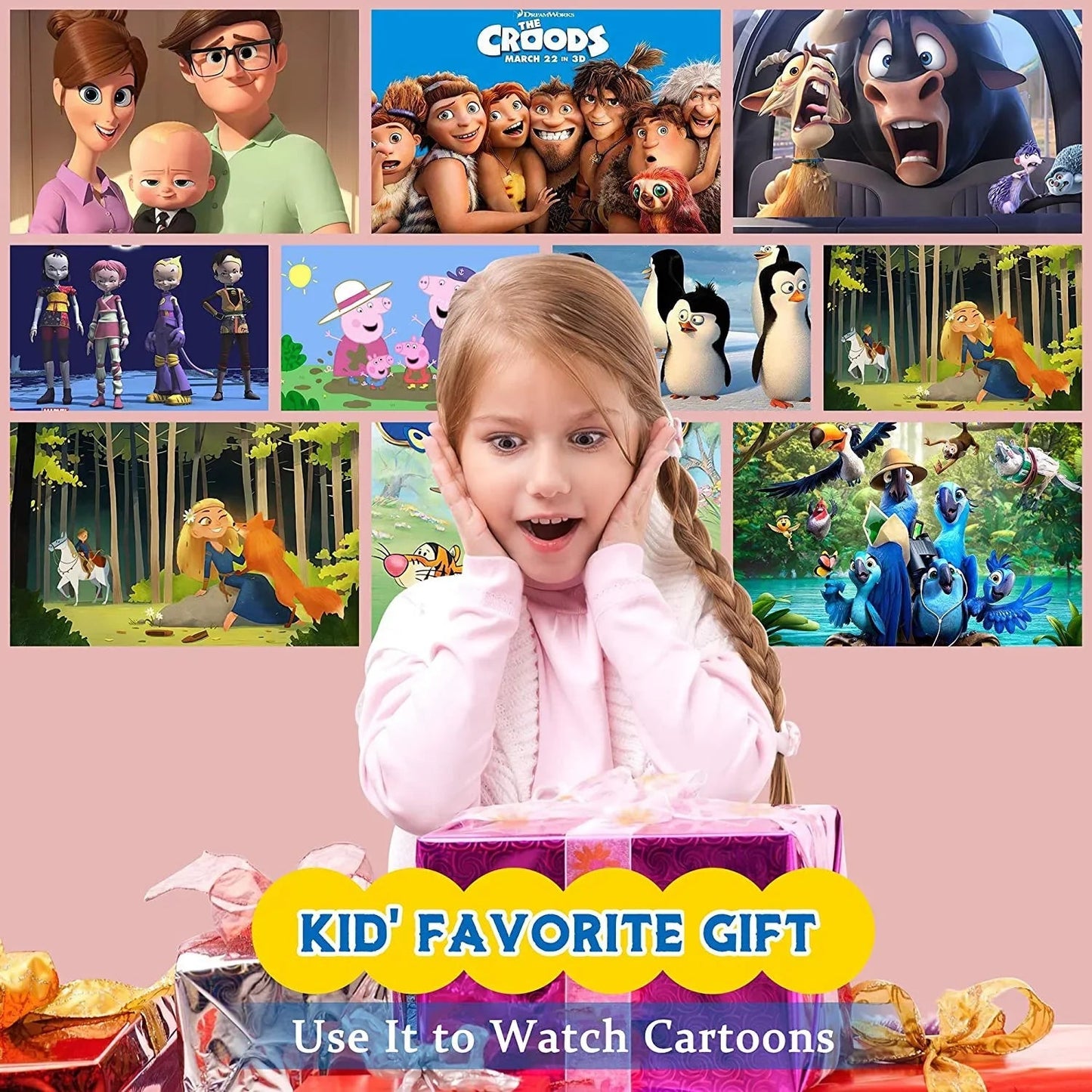 Mini Portable Projector for Home