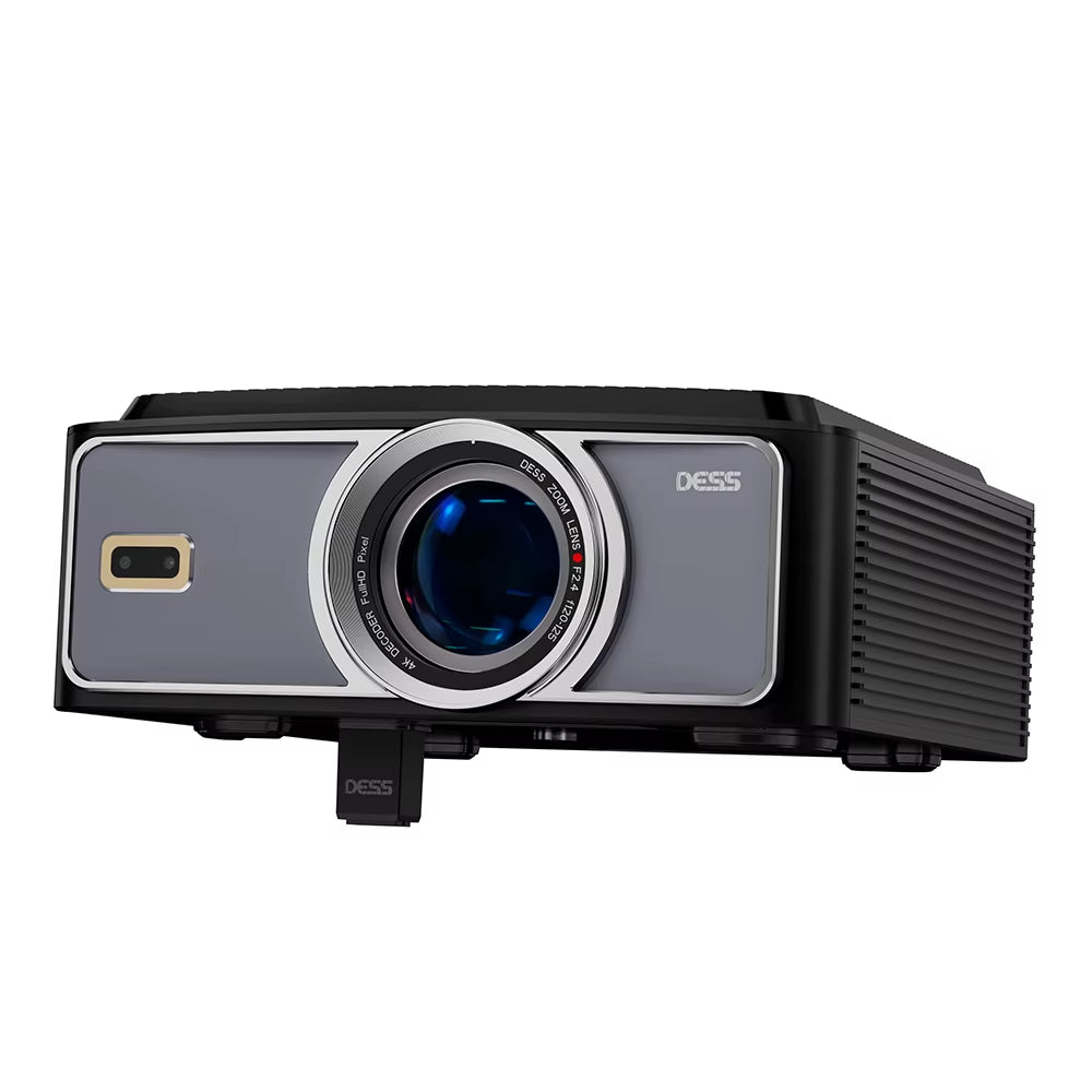 C4 PRO 1080P Full HD 4K Projector with 1200 ANSI Lumens - Smart TV Functionality and 32GB Storage for Home Theater Experience