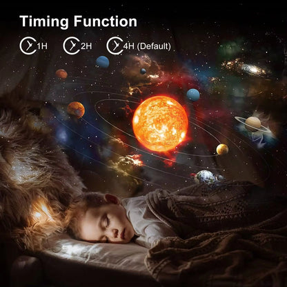 13-in-1 Star and Galaxy Projector: Planetarium Aurora Night Light for Bedrooms and Kids