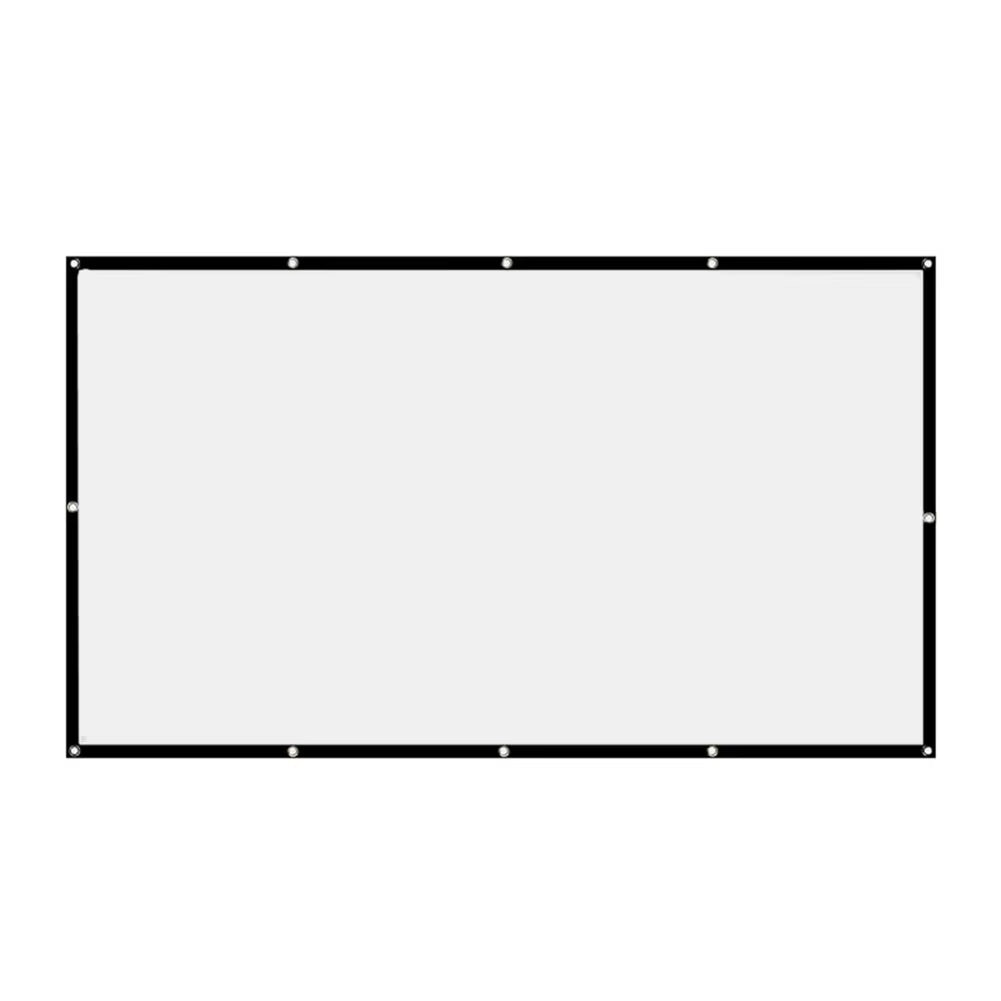 169 Portable HD Projector Screen for Home Theater and Outdoor Use - Available in 60/72/84/100/120/150 Inches