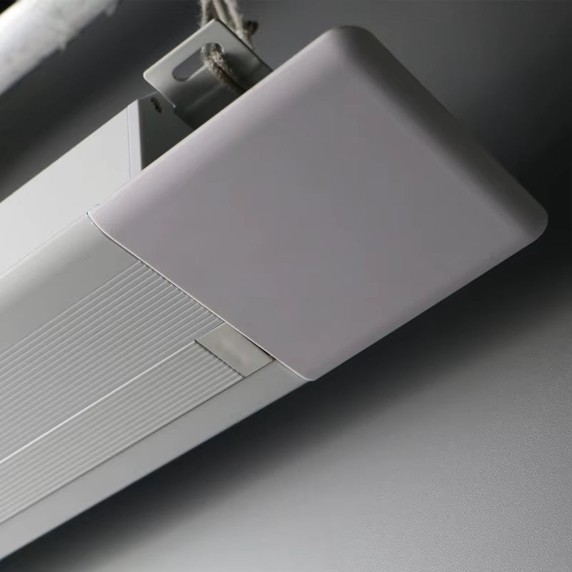 MIVISION 8K Black Diamond Crystal Ambient Light Rejecting Electric Recessed In-Ceiling Projector Screen, Model V1ALR