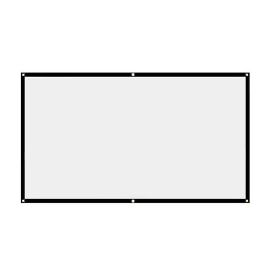 16:9 Portable HD Projector Screen for Home Theater and Outdoor Use - Available in 60/72/84/100/120/150 Inches