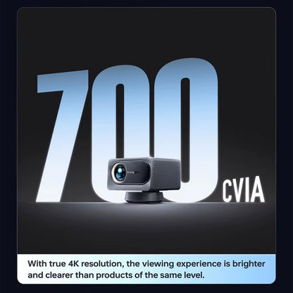 Formovie Xming V1 Ultra Portable Mini LED Projector - Native 4K Laser Cinema, 2+32GB Storage, 700 CVIA Lumens, Dolby Audio