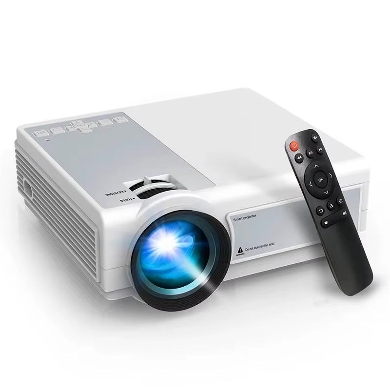 Global  L36P Full HD 1080P 4K WiFi Mini LED Portable Projector for Smartphone, Home Office, and Camping