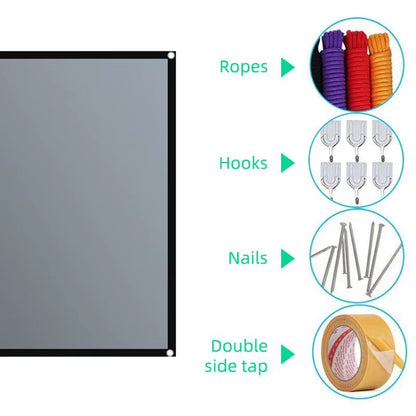 Portable 169 Metal Projector Screen