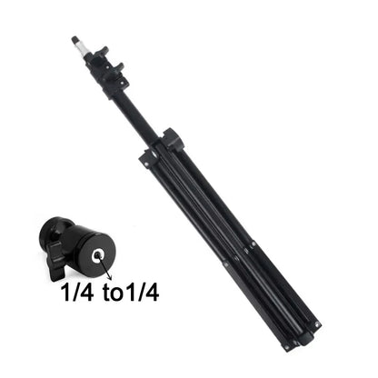 Extendable 160cm Projector Bracket Travel Tripod Lighting Stand for Magcubic HY300 and HY320 Mini Projectors and Cameras