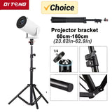 Extendable 160cm Projector Bracket Travel Tripod Lighting Stand for Magcubic HY300 and HY320 Mini Projectors and Cameras